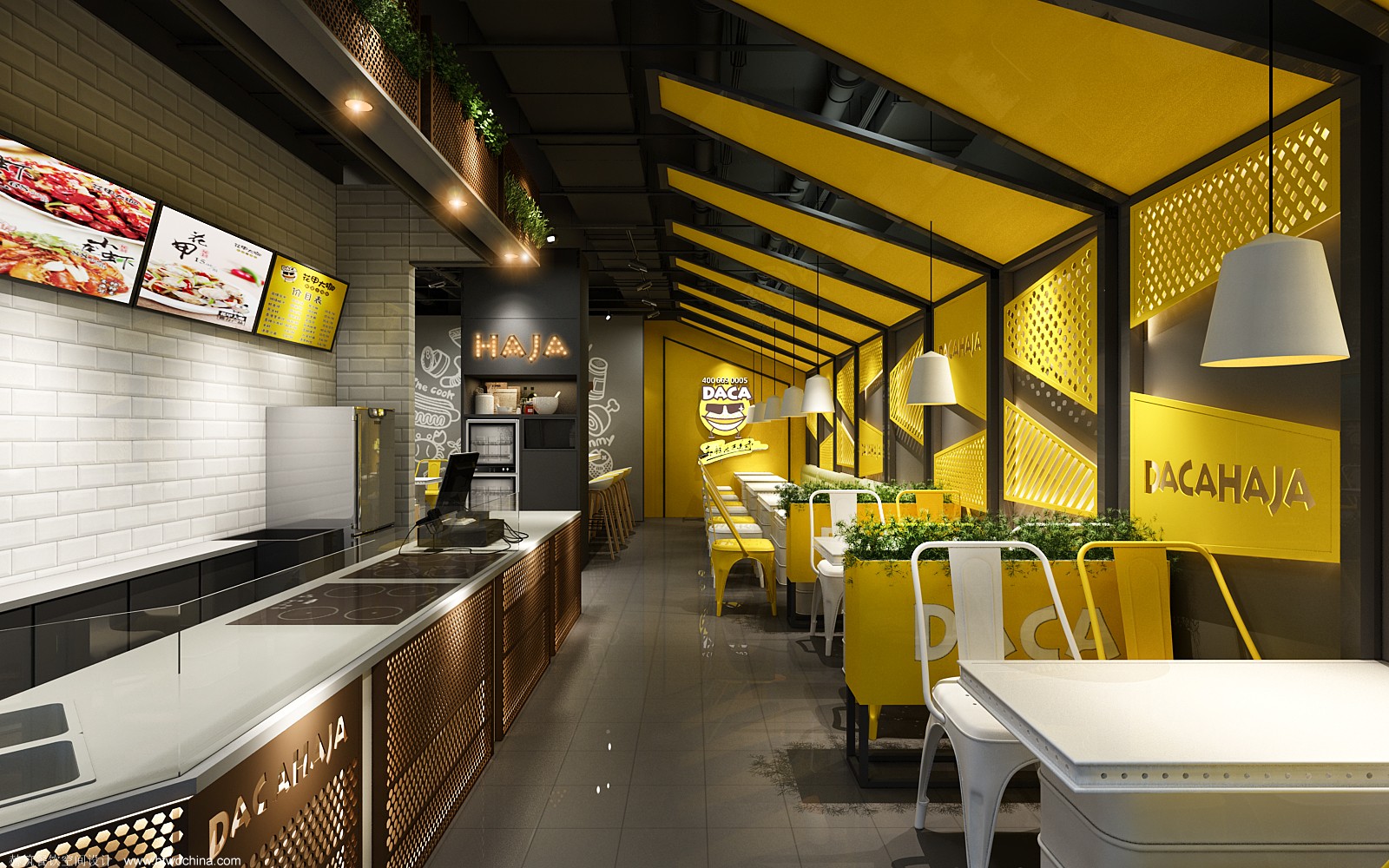 主题餐厅空间设计：福厨 - 设计之家